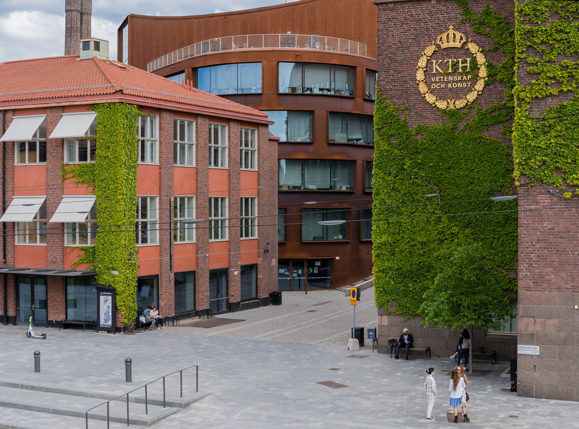 foto på KTH:s campusområde