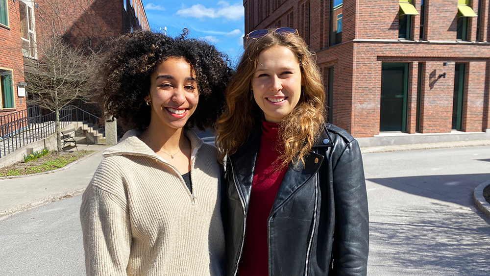 Porträtt av Barbora och Selina