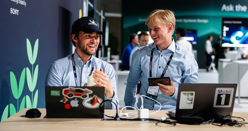 KTH-studenterna Mingus Hokkanen och Anton Oldmark. 