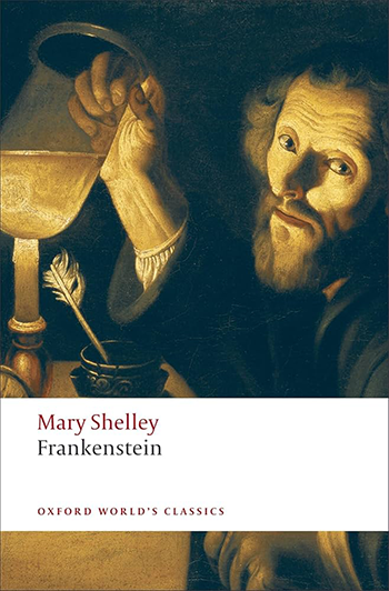 Bokomslag till Frankenstein. 